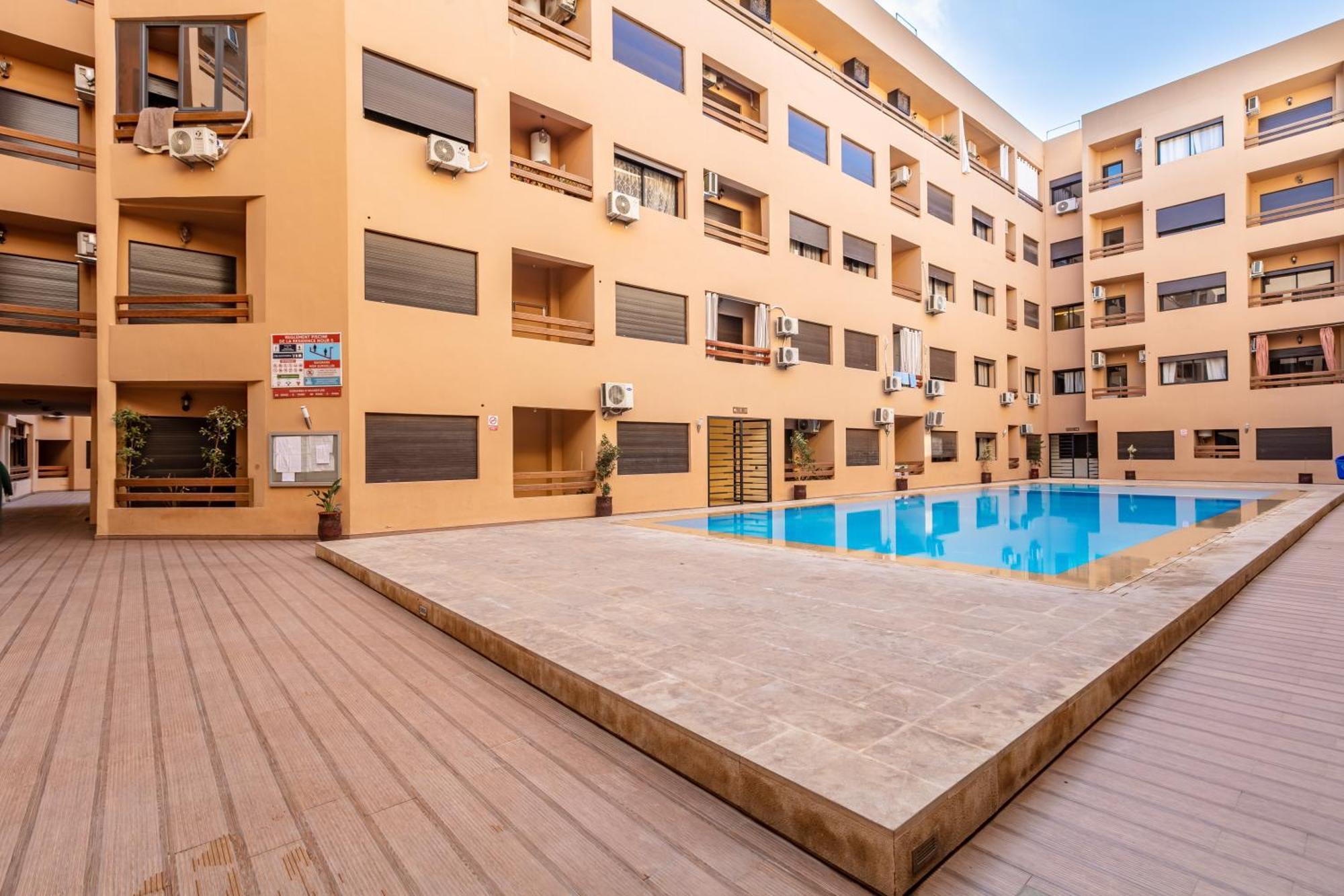 Jolie & Luxueux Appart A Gueliz - 100% Equipe Marrakesh Luaran gambar
